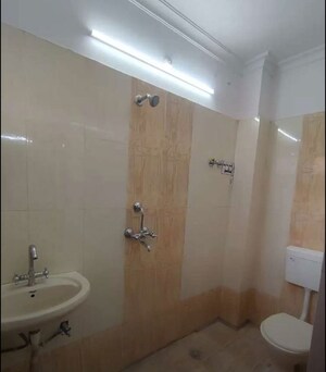 Bathroom in 3 BHK Apartment at Rishita Manhattan, Gomti Nagar – for Rent
