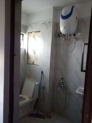 Bathroom in 1 RK Apartment at Omaxe Gurgaon Mall, Sector 49 – for Rent