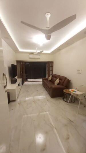 Living Room in 2 BHK Apartment at Mayuresh Residency Mumbai, Bhandup West – for Rent