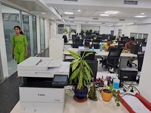 Team Area in  Office Space at SV Towers Koramangala, Koramangala – for Rent