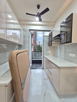 Kitchen in Studio Builder Floor at Orchid Island, Sector 51 – for Rent