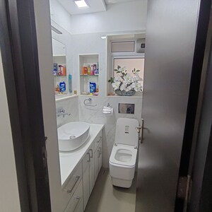 Bathroom in 2 BHK Apartment at Evershine Embassy, Andheri West – for Rent