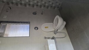 Bathroom in 1 BHK Apartment at USD Unique Vistas, Manpada – for Sale
