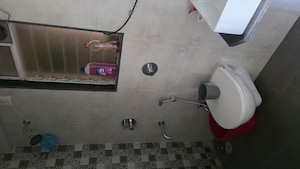 Bathroom in 1 BHK Apartment at USD Unique Vistas, Manpada – for Sale