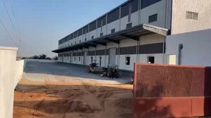  Warehouse – Exterior View View at Kompally - for Rent