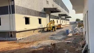  Warehouse – Exterior View View at Kompally - for Rent