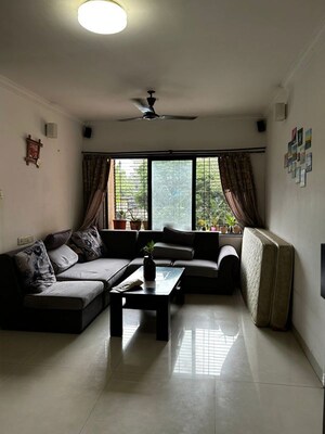 Living Room in 2 BHK Apartment at Sun City Mercury, Powai – for Rent