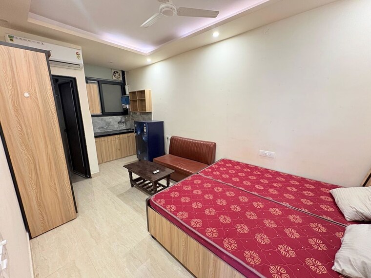 Bedroom, jagatpura 1 RK 450 Sq.Ft. Apartment In Jagatpura Jaipur 10217022