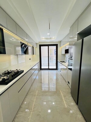 Building Lobby in 4 BHK Apartment at Adarsh Nagar – for Sale