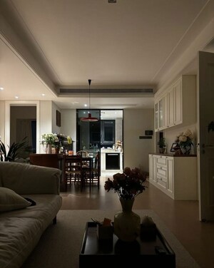 Living Room in 3 BHK Apartment at Mullanpur – for Rent