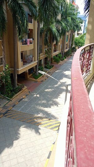 Balcony in 3 BHK Apartment at SMR Vinay Acropolis, Madhapur – for Sale