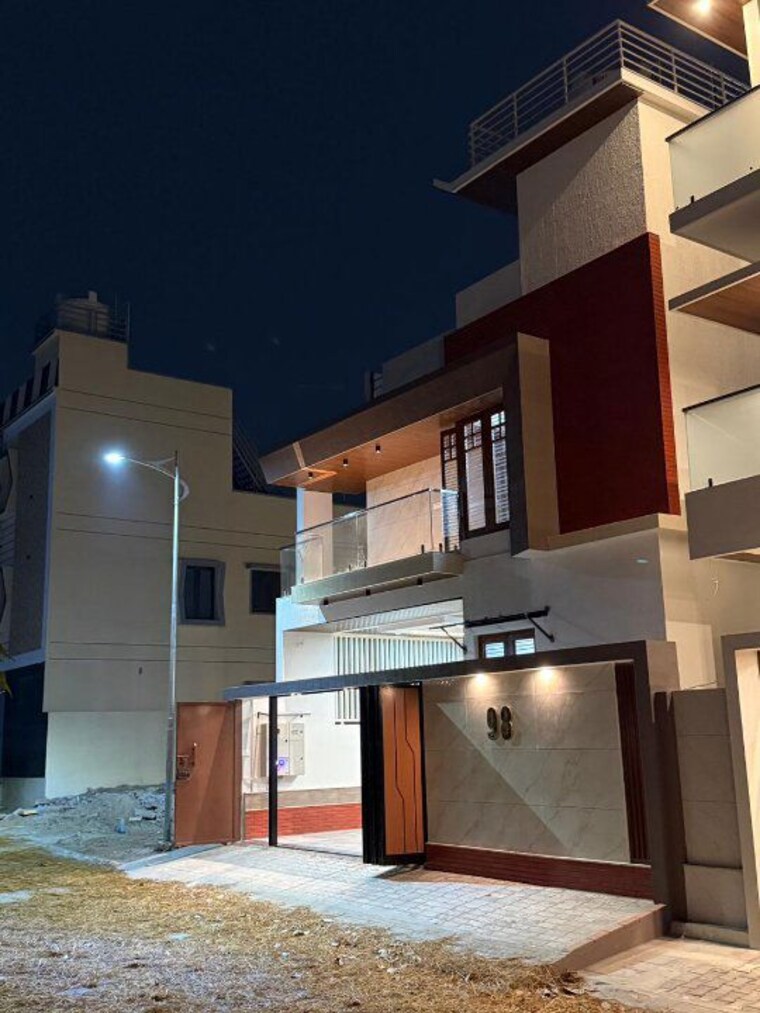 Exterior View, vensai-icon-temple-tree 3 Bedroom 2300 Sq.Ft. Villa In Chandapura Bangalore 10217137