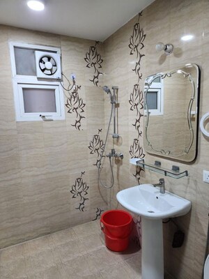 Bathroom in 3 BHK Apartment at Prateek Stylome, Sector 45 – for Rent