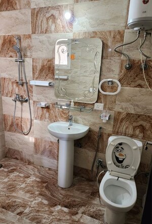 Bathroom in 3 BHK Apartment at Prateek Stylome, Sector 45 – for Rent