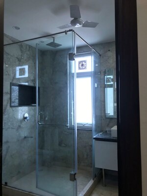 Building Lobby in 4 BHK Builder Floor at East Of Kailash – for Rent