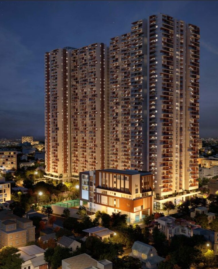 Exterior View, narsingi 3 Bedroom 1860 Sq.Ft. Apartment In Narsingi Hyderabad 10217317