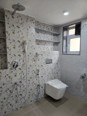 Bathroom in 2 BHK Apartment at Tulip Apartment Santacruz West, Santacruz West – for Rent