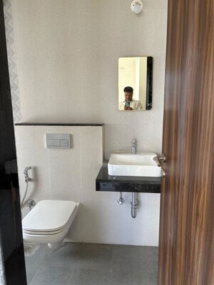 Attached Bathroom in 4 BHK Apartment at Kanakia Silicon Valley, Powai – for Rent