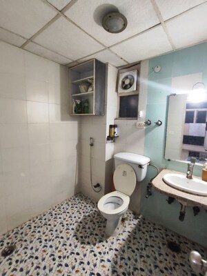 Bathroom in 2 BHK Apartment at Supertech Icon, Ahinsa Khand 2 – for Rent