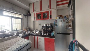 Kitchen in 1 BHK Apartment at Dheeraj Valley, Goregaon East – for Rent