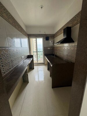 Kitchen in 2 BHK Apartment at Arihant Aalishan, Kharghar – for Rent