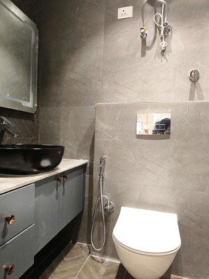 Kitchen in 3 BHK Builder Floor at Sushant Lok Iii – for Sale