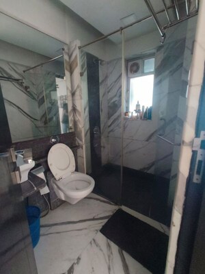 Bathroom in 2 BHK Apartment at Gardenia Apartment Khar West, Khar West – for Rent