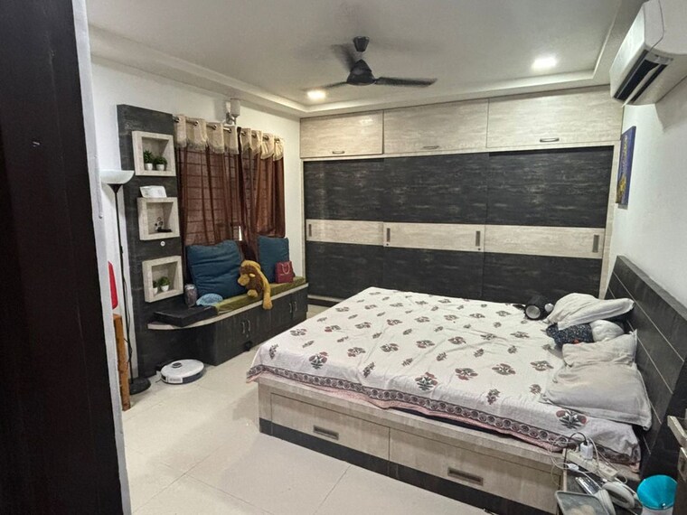 Bedroom, khajaguda 3 Bedroom 1700 Sq.Ft. Apartment In Khajaguda Hyderabad 10217432
