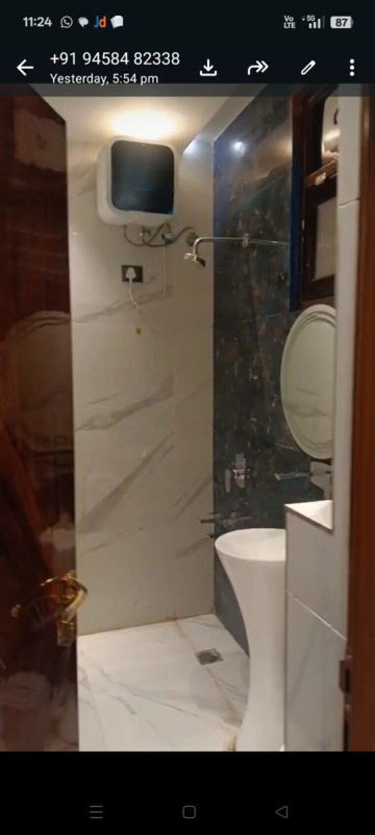 Bathroom, diamond-shubh-city-iii 2 Bedroom 1000 Sq.Ft. Independent House In Roza Jalalpur Greater Noida 10217444