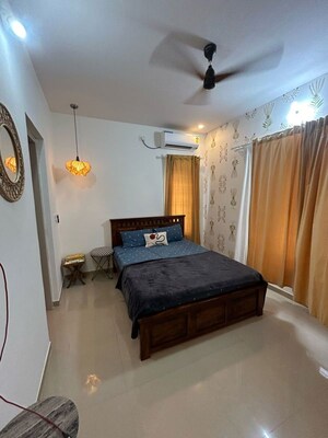 Bedroom in 2 BHK Builder Floor at Chikkagubbi Village – for Rent