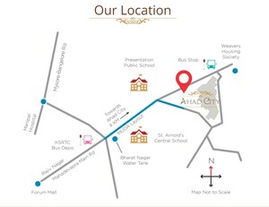  Plot – Map Location View at Hebbadi - for Sale