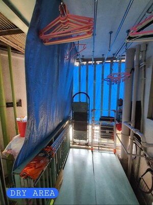 Staircase in 3 BHK Apartment at DB Woods, Goregaon East – for Sale