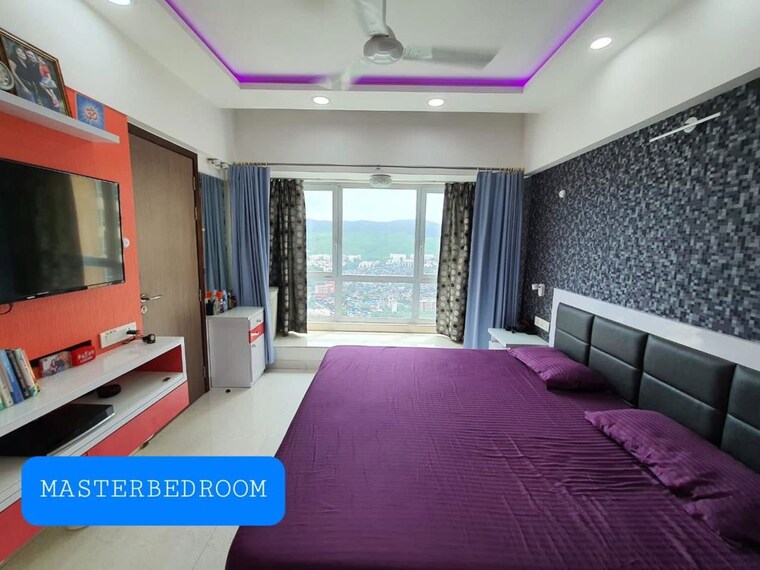 Bedroom, db-woods 3 Bedroom 1450 Sq.Ft. Apartment In Goregaon East Mumbai 10217495