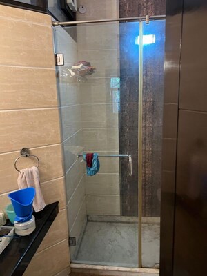 Bathroom in 3 BHK Builder Floor at Shivalik Colony – for Rent