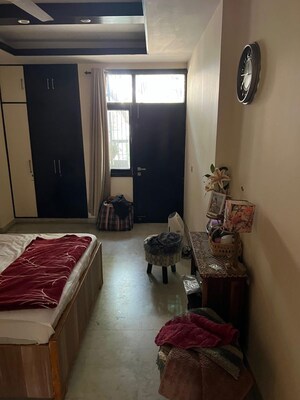 Living Room in 3 BHK Builder Floor at Shivalik Colony – for Rent