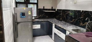 Kitchen in 2 BHK Apartment at Om Balaji Kripa CHS, Nerul Sector 19 – for Rent