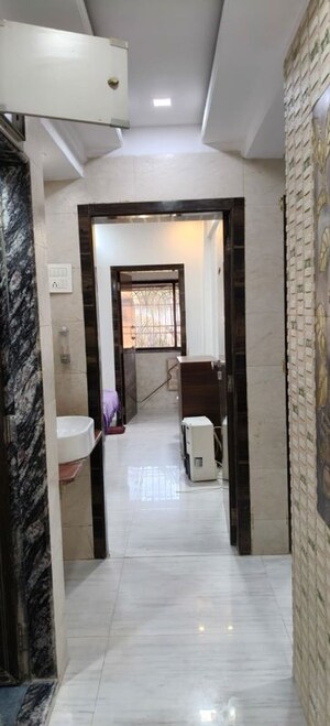 Building Lobby in 2 BHK Apartment at Om Balaji Kripa CHS, Nerul Sector 19 – for Rent