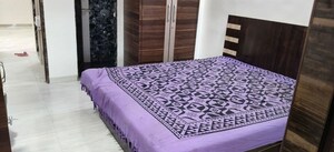 Bedroom in 2 BHK Apartment at Om Balaji Kripa CHS, Nerul Sector 19 – for Rent