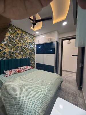 Bedroom in 2 BHK Apartment at Soham Tropical Lagoon, Ghodbunder Road – for Rent