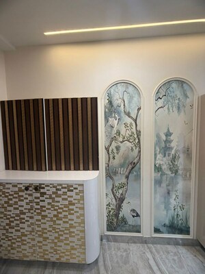 Bedroom in 2 BHK Apartment at Soham Tropical Lagoon, Ghodbunder Road – for Rent