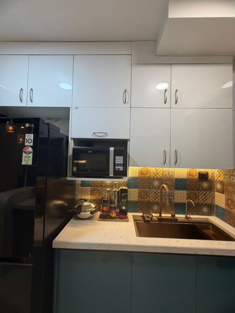 Kitchen, soham-tropical-lagoon 2 Bedroom 870 Sq.Ft. Apartment In Ghodbunder Road Thane 10217575
