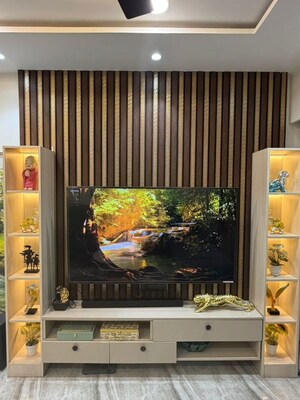 Bedroom in 2 BHK Apartment at Soham Tropical Lagoon, Ghodbunder Road – for Rent