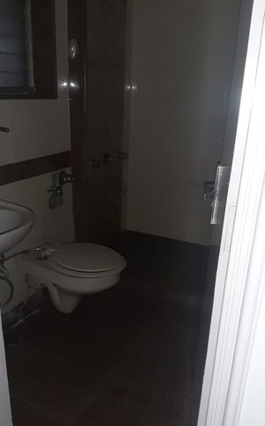 Bathroom in 1 BHK Apartment at Kalpataru Sidhachal Phase IV, Kapur Bawdi – for Rent