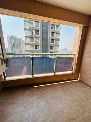 Balcony in 2 BHK Apartment at AUM Miravet District, Ravet – for Rent