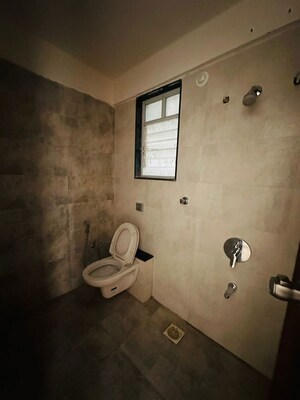 Bathroom in 2 BHK Apartment at AUM Miravet District, Ravet – for Rent