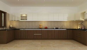 Kitchen in 4 BHK Apartment at Edachira – for Sale