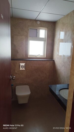 Bathroom in 3 BHK Apartment at Aurobindo The Regent, Kondapur – for Sale