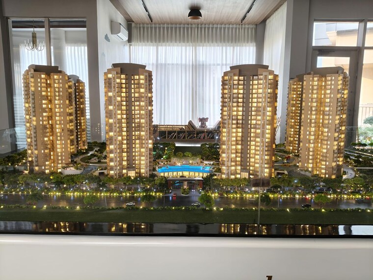 Exterior View, ashiana-aaroham 3.5 Bedroom 1259 Sq.Ft. Apartment In Sector 80 Gurgaon 10217607