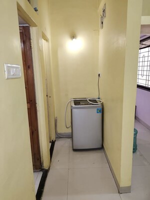 Bathroom in 1 BHK Apartment at Koregaon Park CHS, Koregaon Park – for Rent