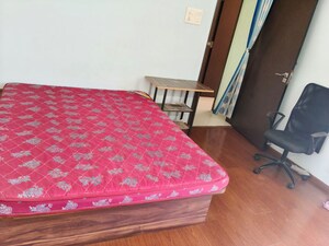 Bedroom in 2 BHK Apartment at Legacy Bliss, Wakad – for Rent